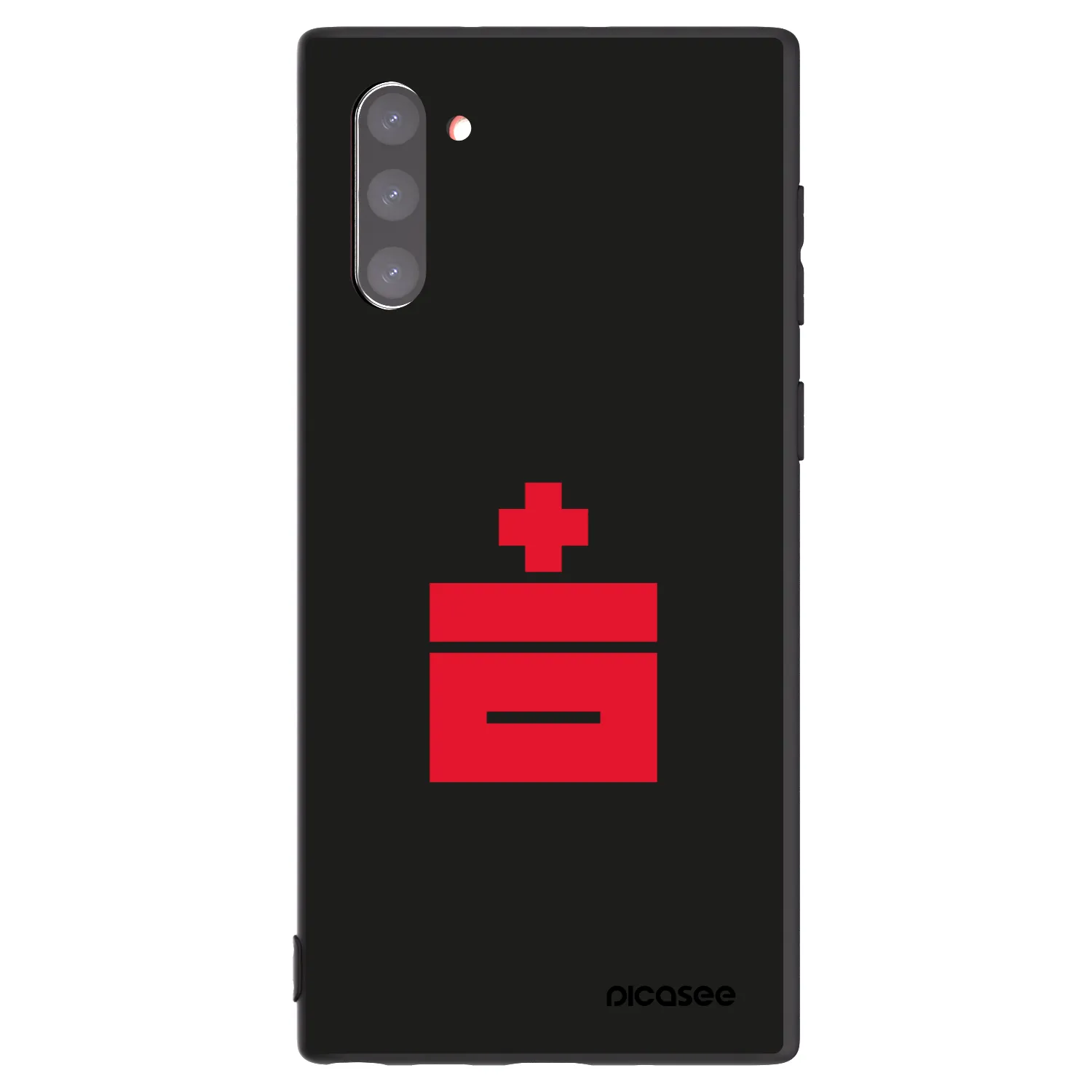 Picasee Samsung Galaxy Note 10 N970F Hülle - Schwarzes Silikon - Le Plastenciaga