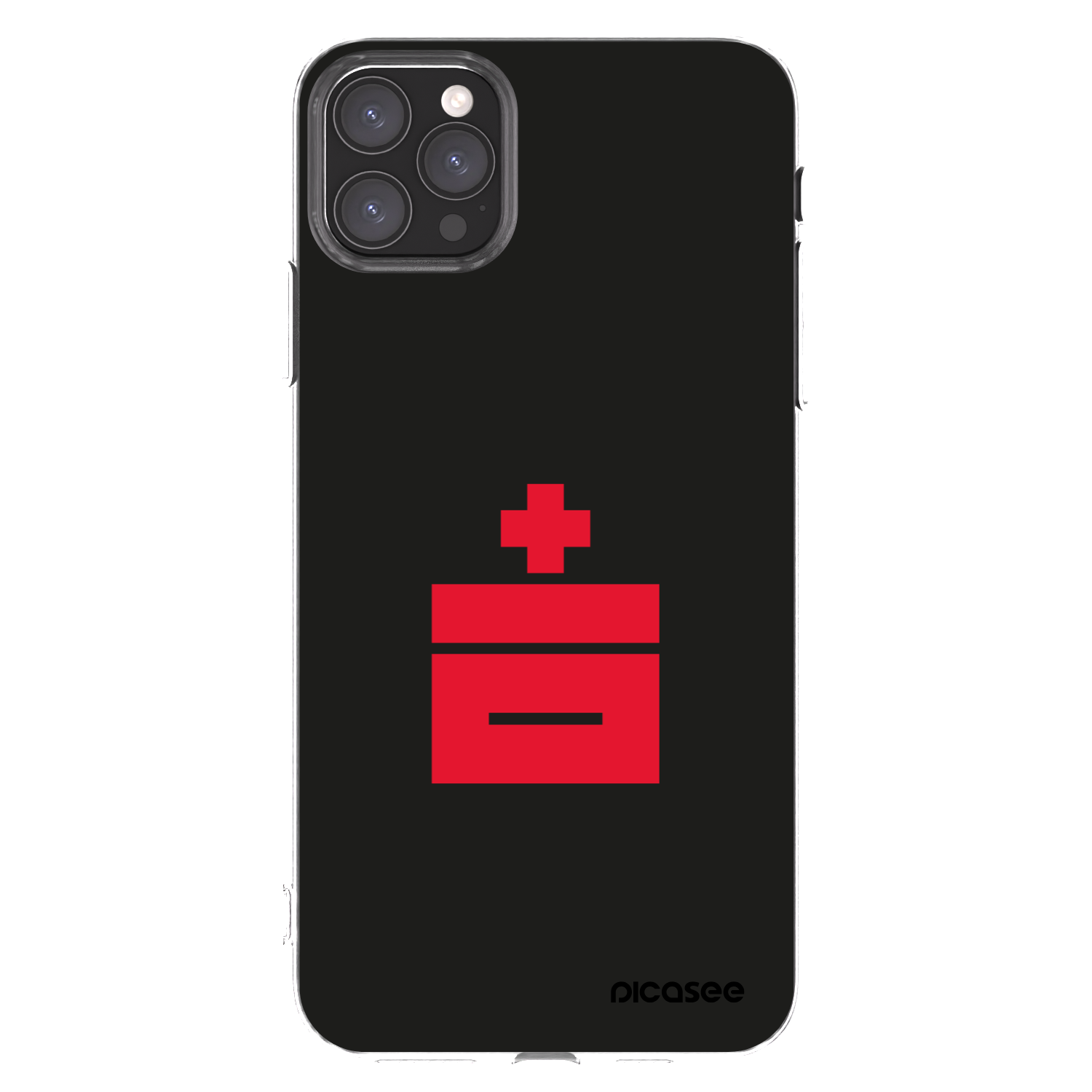 Picasee Apple iPhone 11 Pro Max Hülle - Transparentes Silikon - Le Plastenciaga