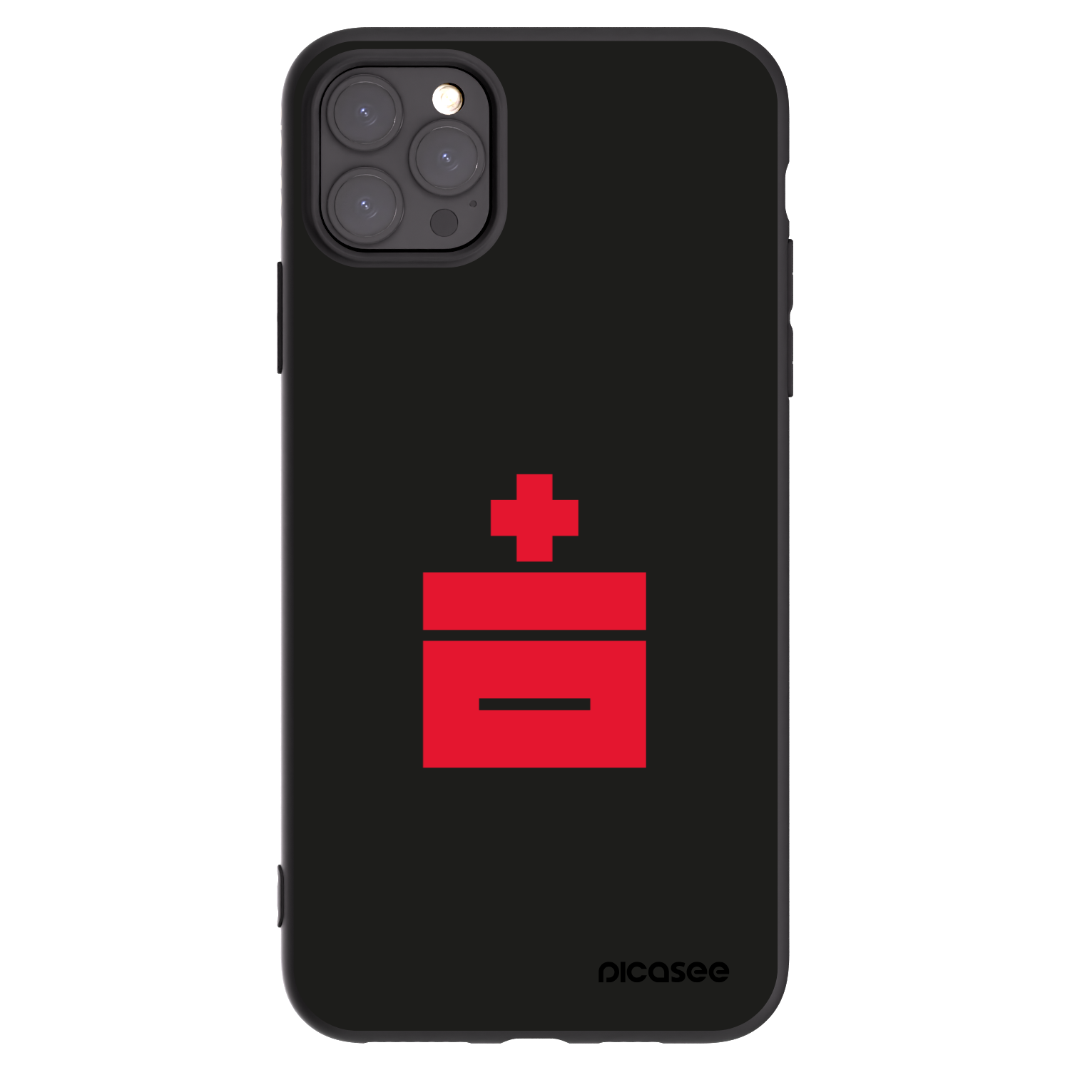 Picasee Apple iPhone 11 Pro Max Hülle - Schwarzes Silikon - Le Plastenciaga