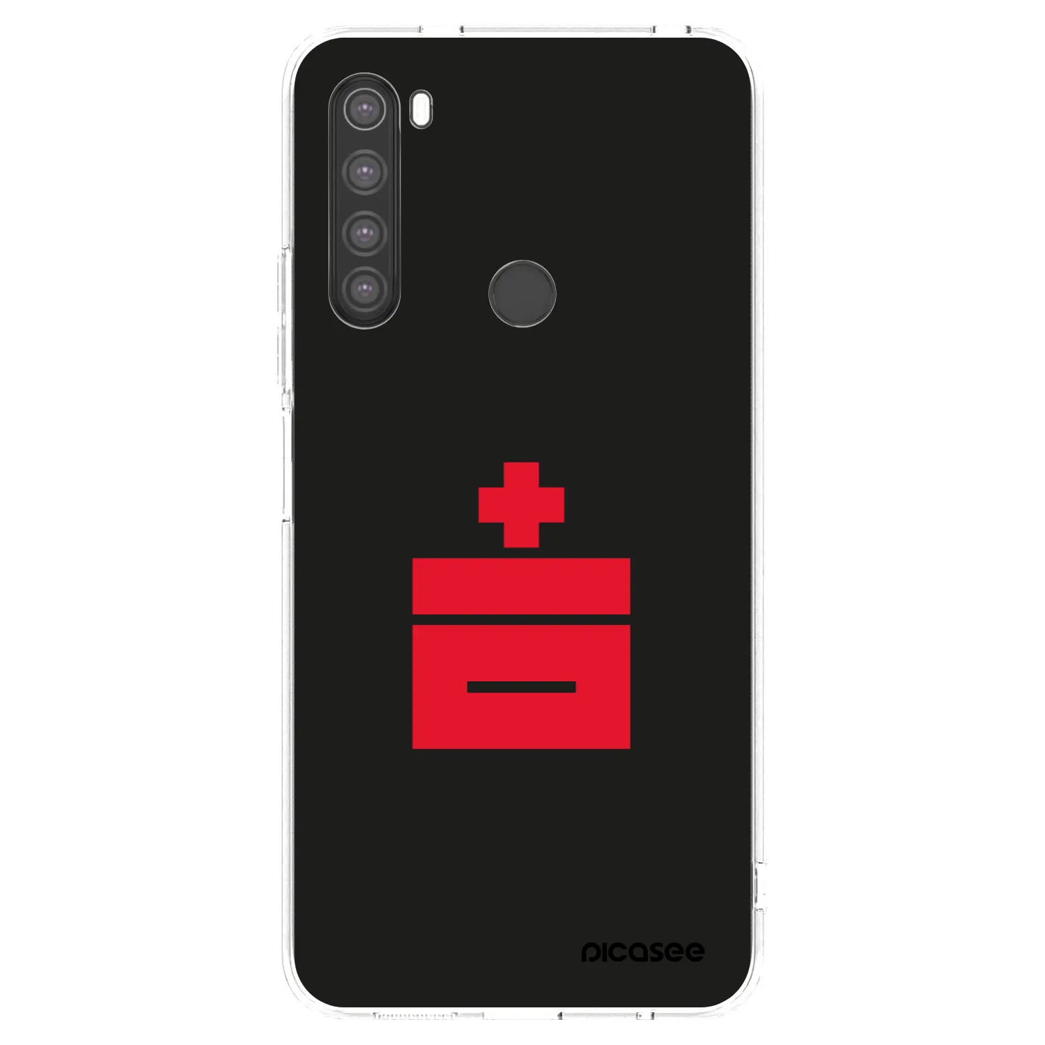 Picasee Xiaomi Redmi Note 8 Hülle - Transparentes Silikon - Le Plastenciaga