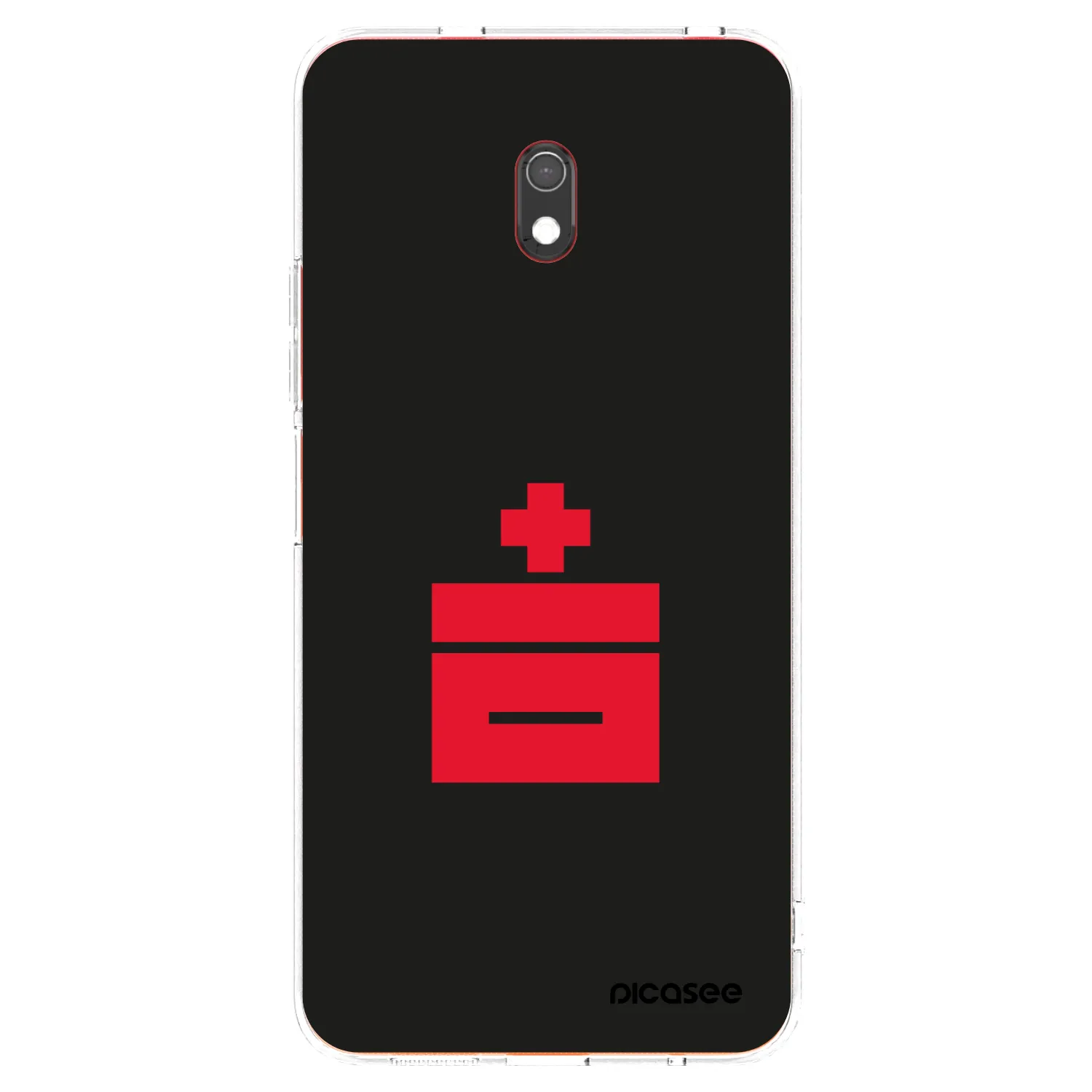 Picasee Xiaomi Redmi 8A Hülle - Transparentes Silikon - Le Plastenciaga