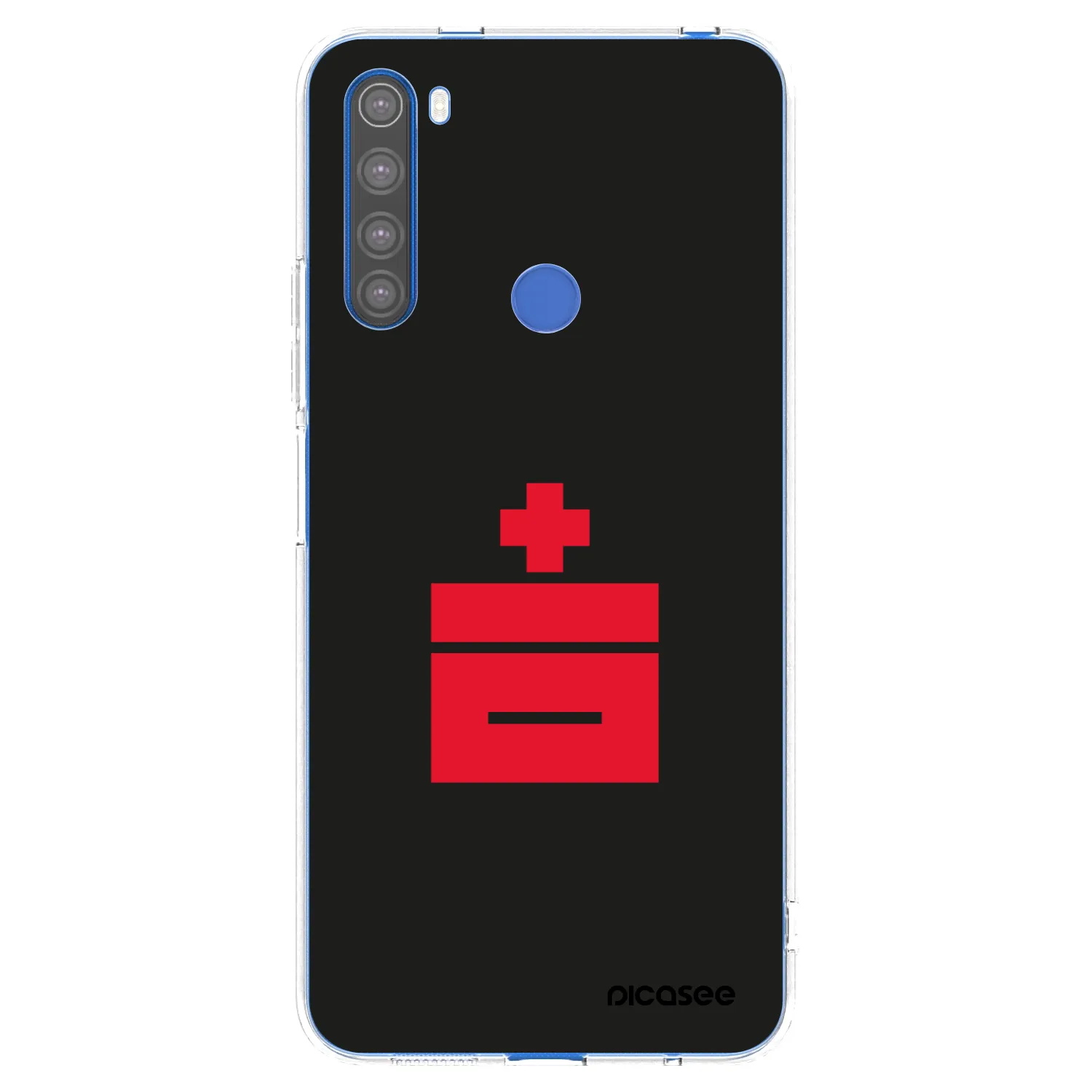 Picasee Xiaomi Redmi Note 8T Hülle - Transparentes Silikon - Le Plastenciaga