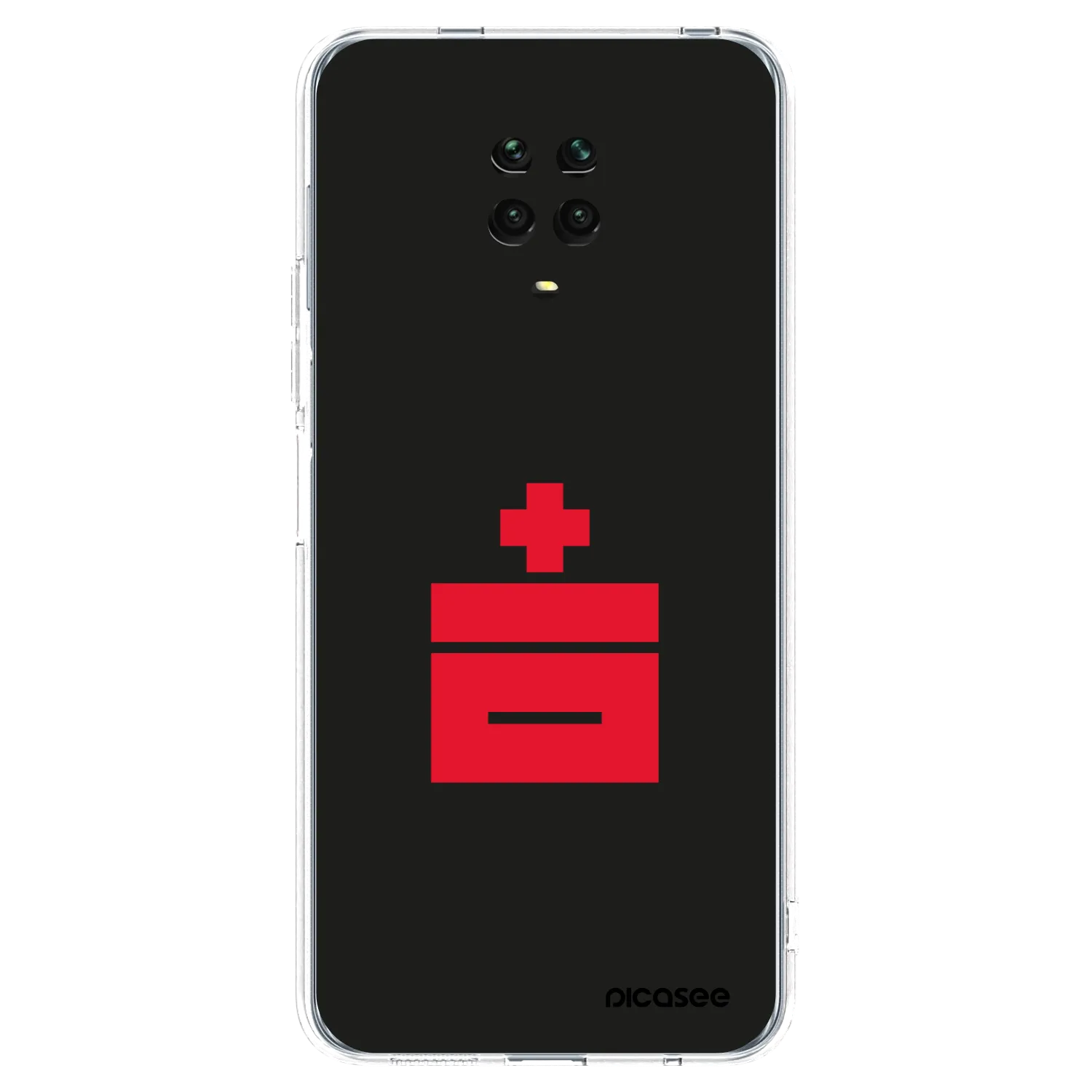 Picasee Xiaomi Redmi Note 9S Hülle - Transparentes Silikon - Le Plastenciaga
