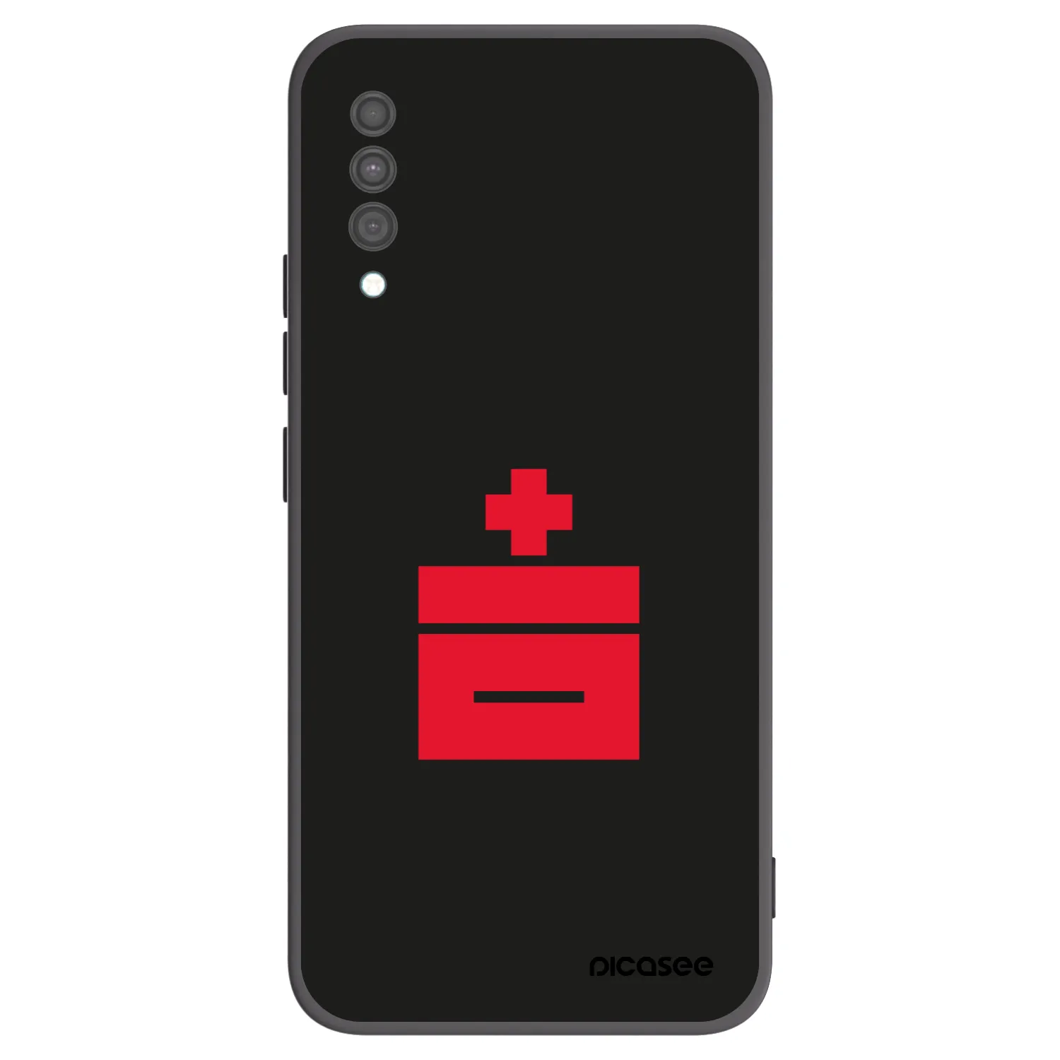 Picasee Samsung Galaxy A30s A307F Hülle - Schwarzes Silikon - Le Plastenciaga