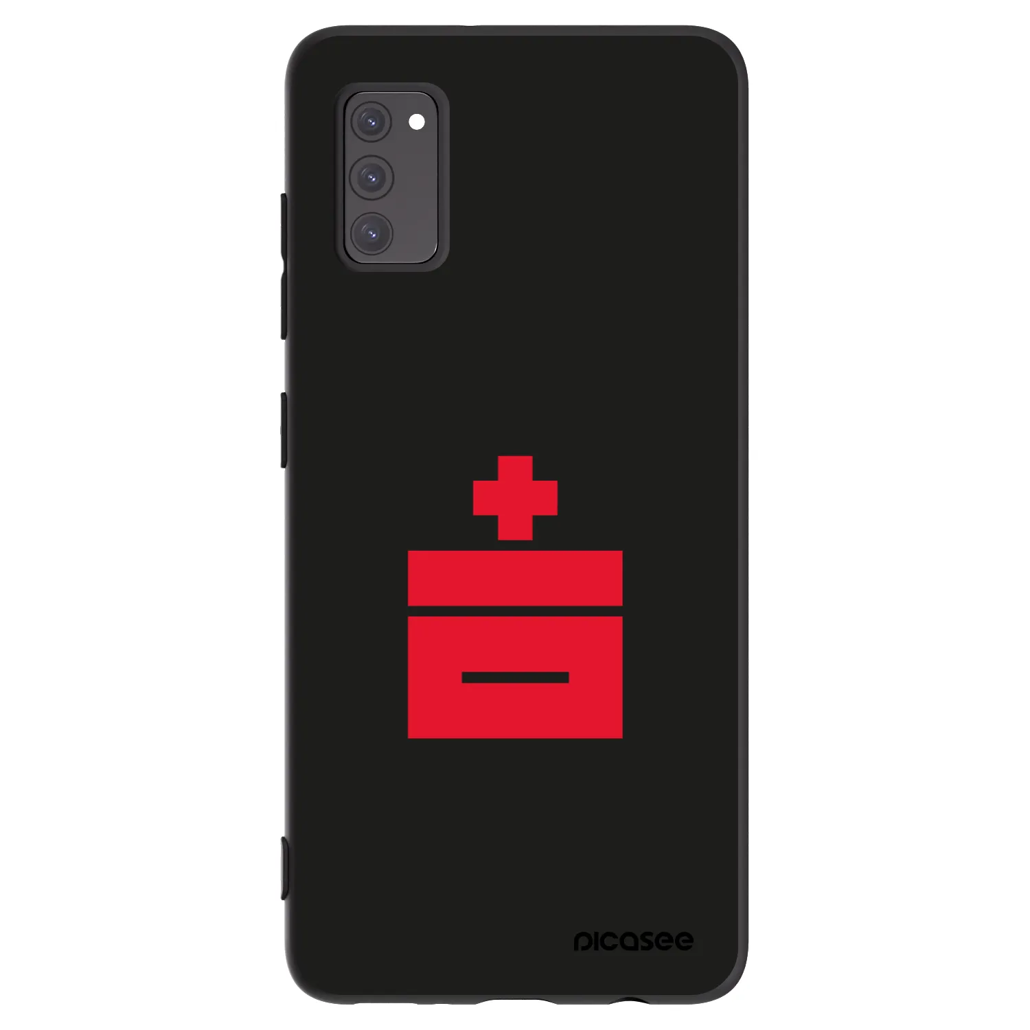 Picasee Samsung Galaxy A41 A415F Hülle - Schwarzes Silikon - Le Plastenciaga
