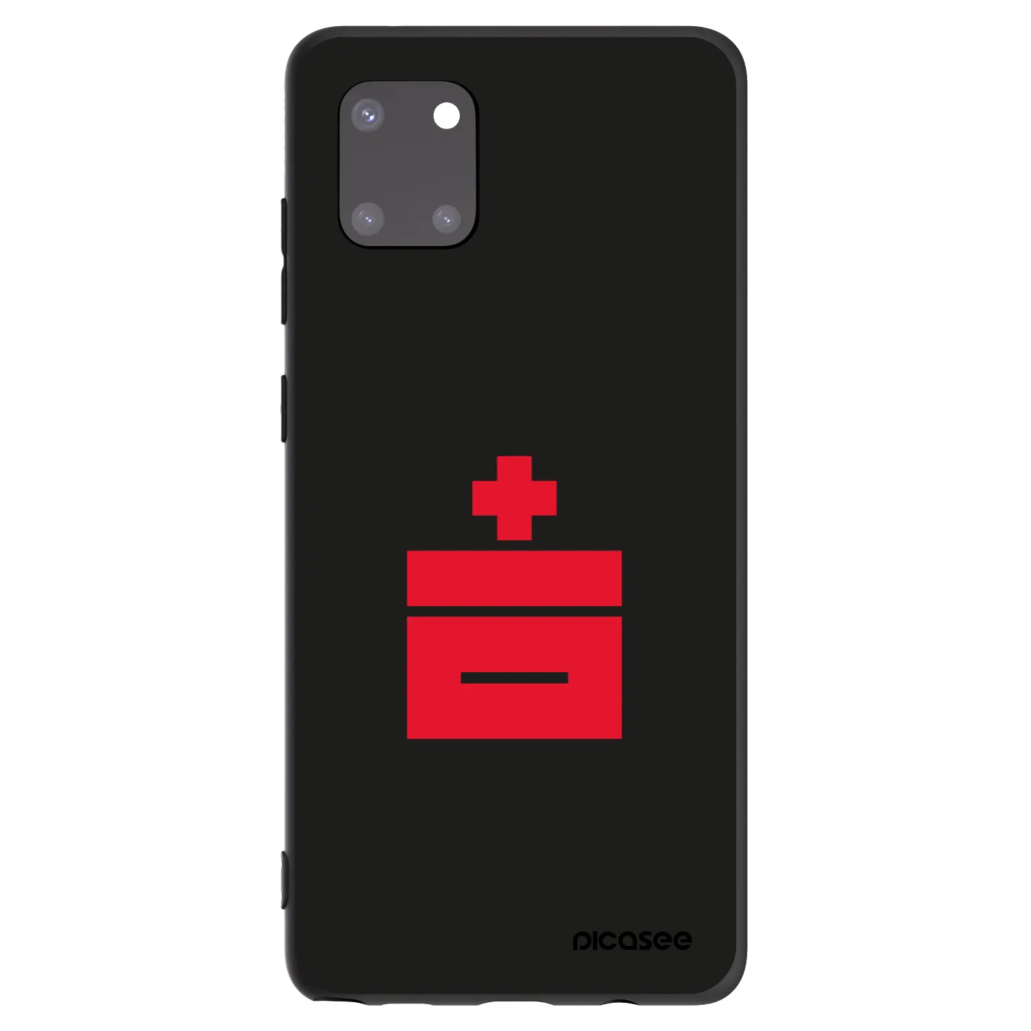 Picasee Samsung Galaxy Note 10 Lite N770F Hülle - Schwarzes Silikon - Le Plastenciaga