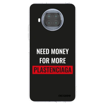 Picasee Xiaomi Mi 10T Lite Hülle - Transparentes Silikon - More PLASTENCIAGA