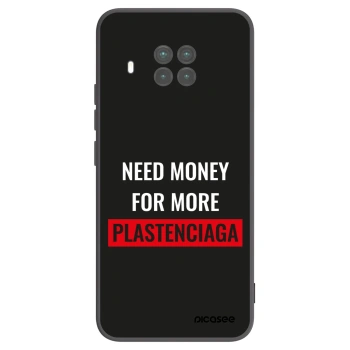Picasee Xiaomi Mi 10T Lite Hülle - Schwarzes Silikon - More PLASTENCIAGA