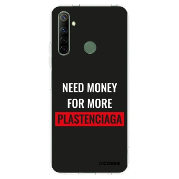 Picasee Realme 6i Hülle - Transparentes Silikon - More PLASTENCIAGA