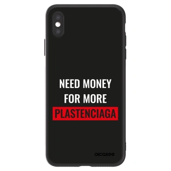 Picasee ULTIMATE CASE für Apple iPhone XS Max - More PLASTENCIAGA