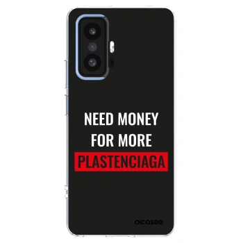 Picasee Xiaomi 11T Hülle - Transparentes Silikon - More PLASTENCIAGA