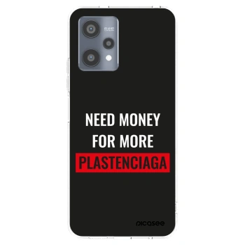 Picasee Realme 9 Pro 5G Hülle - Transparentes Silikon - More PLASTENCIAGA
