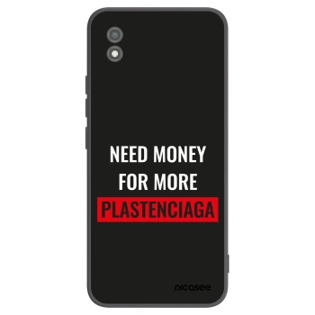 Picasee Realme C11 (2021) Hülle - Schwarzes Silikon - More PLASTENCIAGA