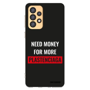 Picasee Samsung Galaxy A33 5G A336 Hülle - Transparentes Silikon - More PLASTENCIAGA