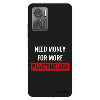 Picasee Xiaomi Redmi 10 5G Hülle - Transparentes Silikon - More PLASTENCIAGA