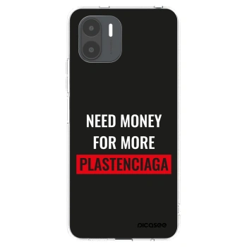 Picasee Xiaomi Redmi A2 Hülle - Transparentes Silikon - More PLASTENCIAGA
