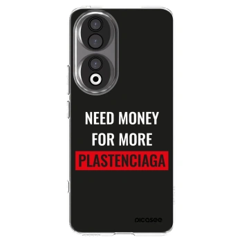 Picasee Honor 90 5G Hülle - Transparentes Silikon - More PLASTENCIAGA