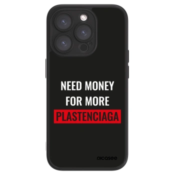 Picasee ULTIMATE CASE MagSafe für Apple iPhone 15 Pro - More PLASTENCIAGA