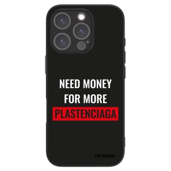 Picasee ULTIMATE CASE MagSafe für Apple iPhone 16 Pro - More PLASTENCIAGA