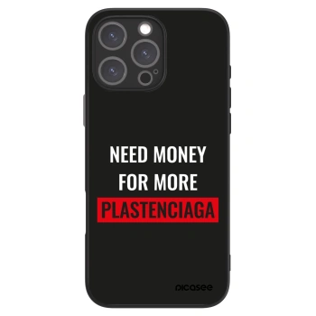 Picasee ULTIMATE CASE für Apple iPhone 16 Pro Max - More PLASTENCIAGA