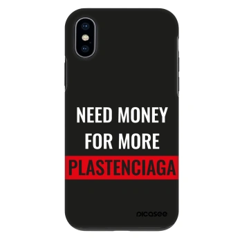 Hülle für Apple iPhone X/XS - More PLASTENCIAGA