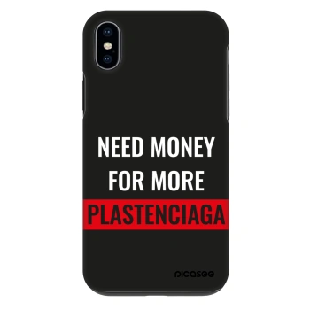 Hülle für Apple iPhone XS Max - More PLASTENCIAGA