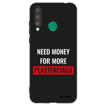 Picasee Honor 20 Lite Hülle - Schwarzes Silikon - More PLASTENCIAGA