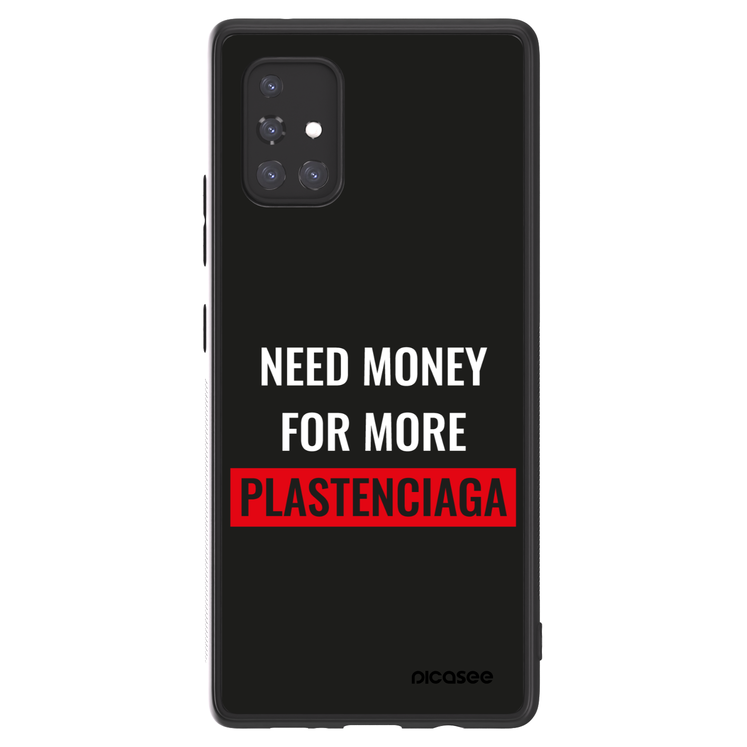 Picasee ULTIMATE CASE für Samsung Galaxy A71 A715F - More PLASTENCIAGA