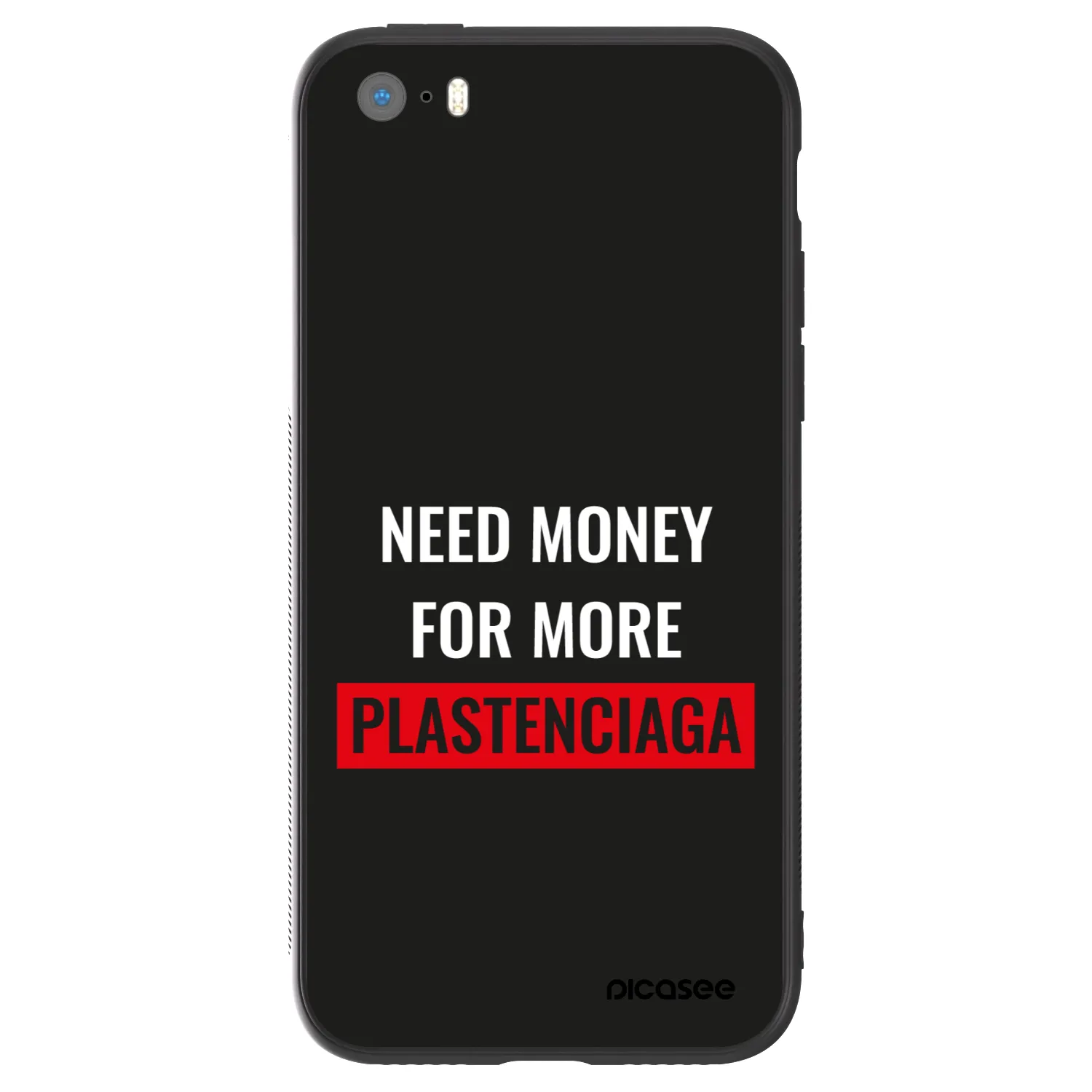 Picasee ULTIMATE CASE für Apple iPhone 5/5S/SE - More PLASTENCIAGA
