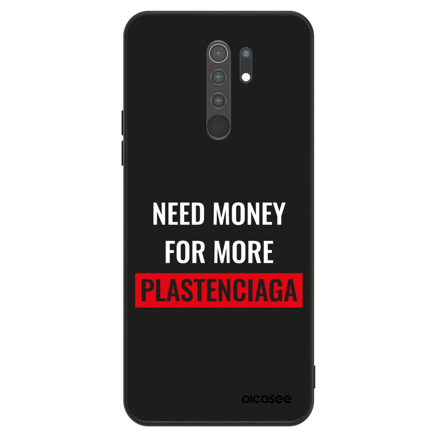 Picasee ULTIMATE CASE für Xiaomi Redmi 9 - More PLASTENCIAGA