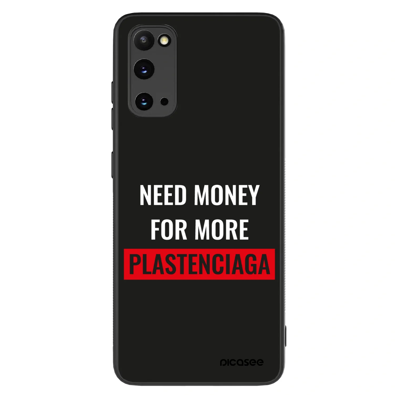 Picasee ULTIMATE CASE für Samsung Galaxy S20 G980F - More PLASTENCIAGA