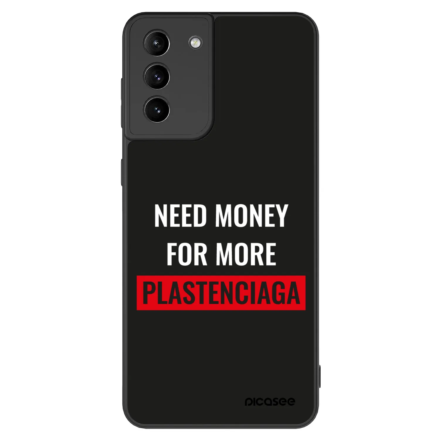 Picasee ULTIMATE CASE für Samsung Galaxy S21+ 5G G996F - More PLASTENCIAGA