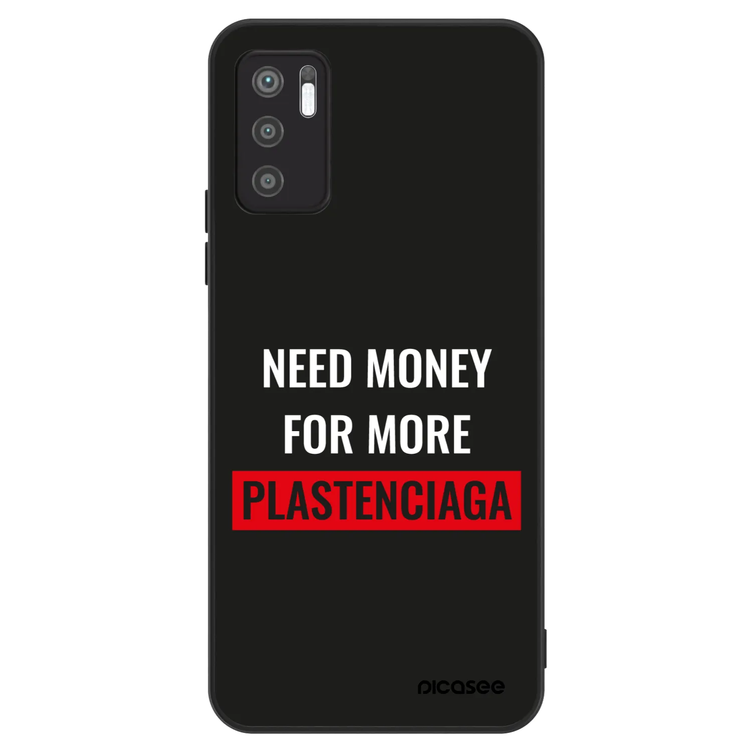 Picasee ULTIMATE CASE für Xiaomi Redmi Note 10 5G - More PLASTENCIAGA