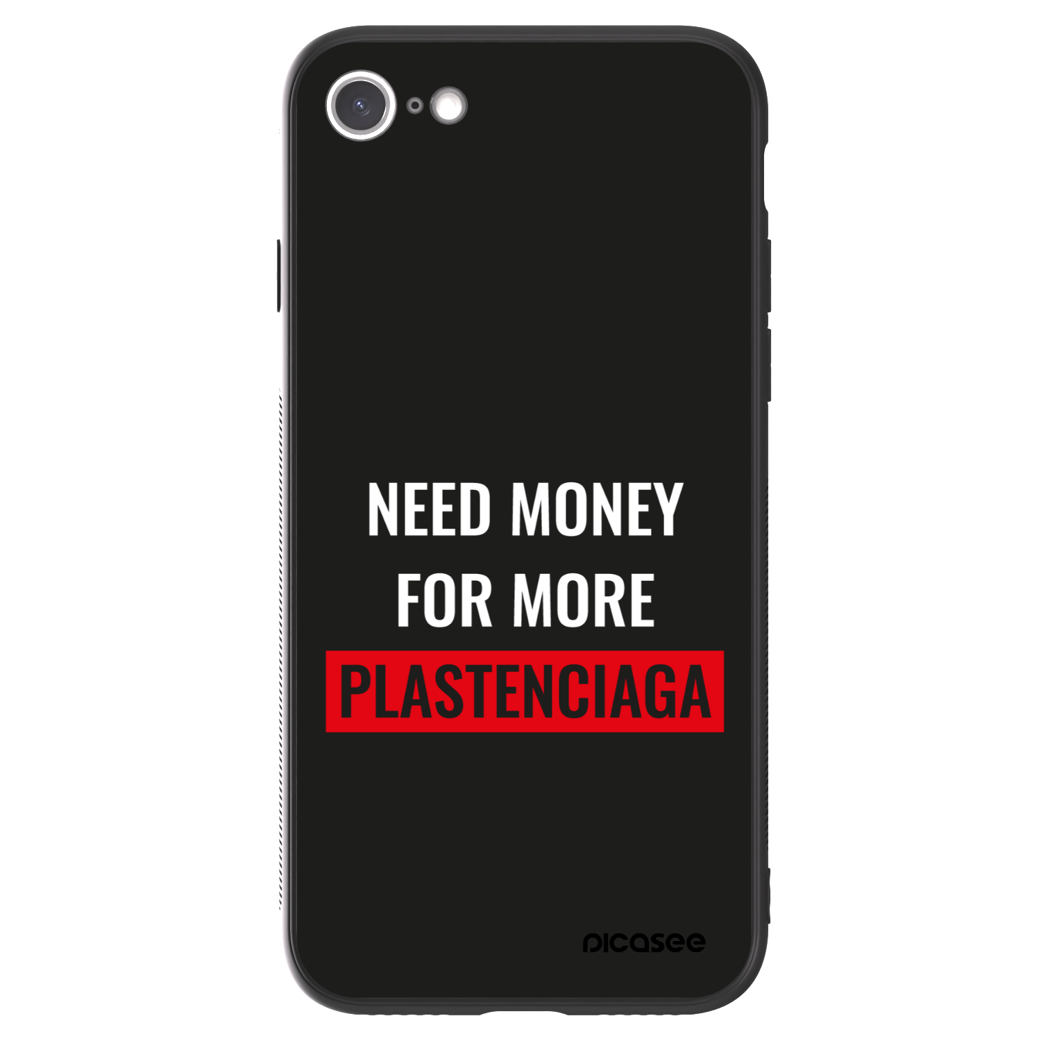 Picasee ULTIMATE CASE für Apple iPhone SE 2020 - More PLASTENCIAGA