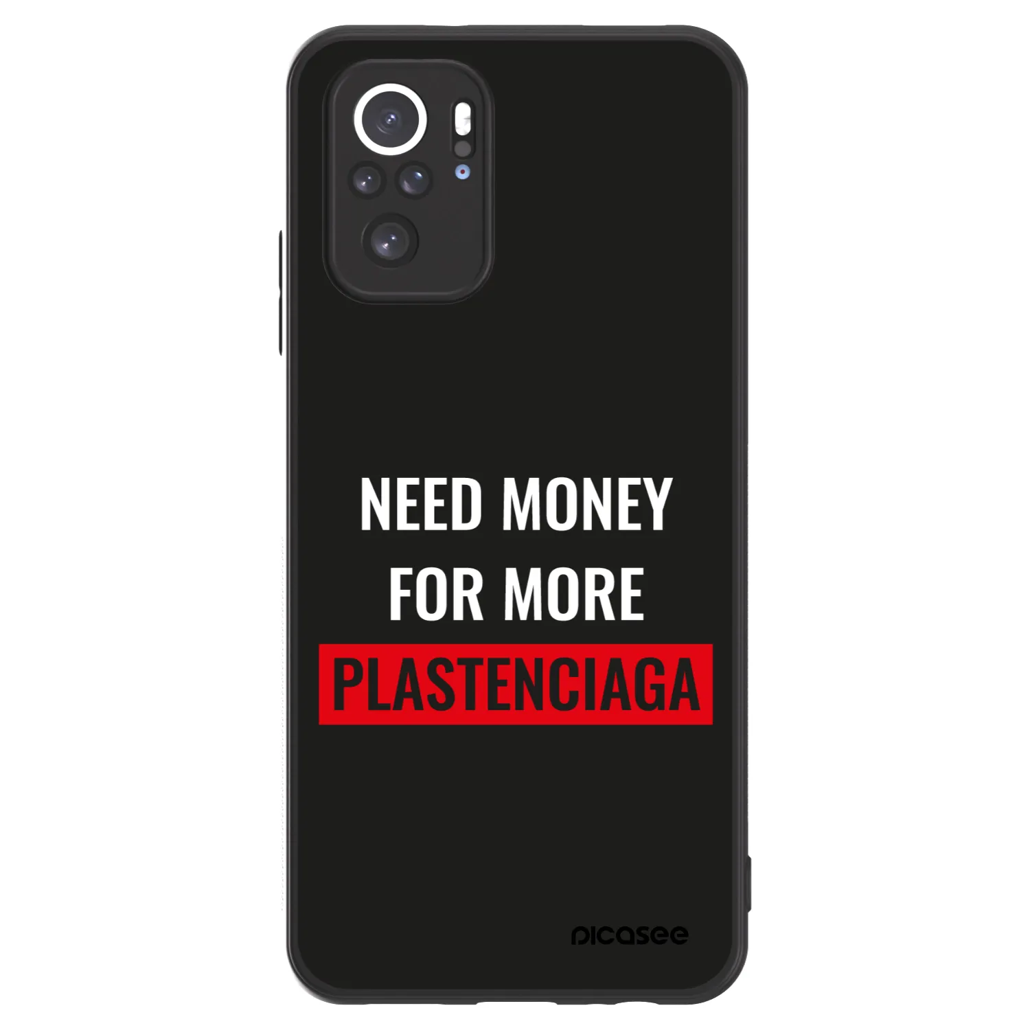 Picasee ULTIMATE CASE für Xiaomi Redmi Note 10S - More PLASTENCIAGA