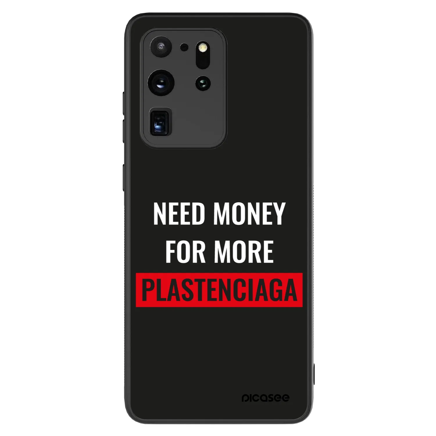 Picasee ULTIMATE CASE für Samsung Galaxy S20 Ultra 5G G988F - More PLASTENCIAGA