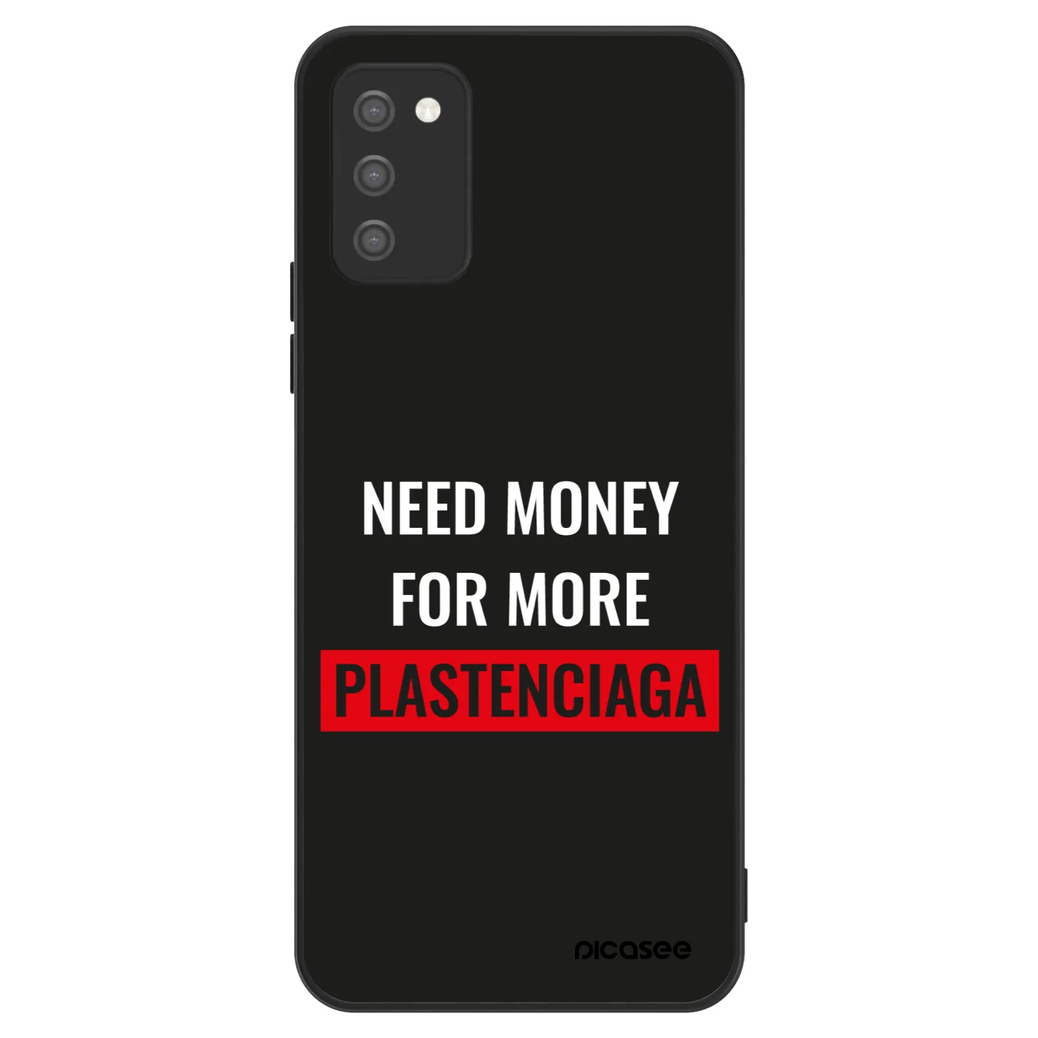 Picasee ULTIMATE CASE für Samsung Galaxy A02s A025G - More PLASTENCIAGA