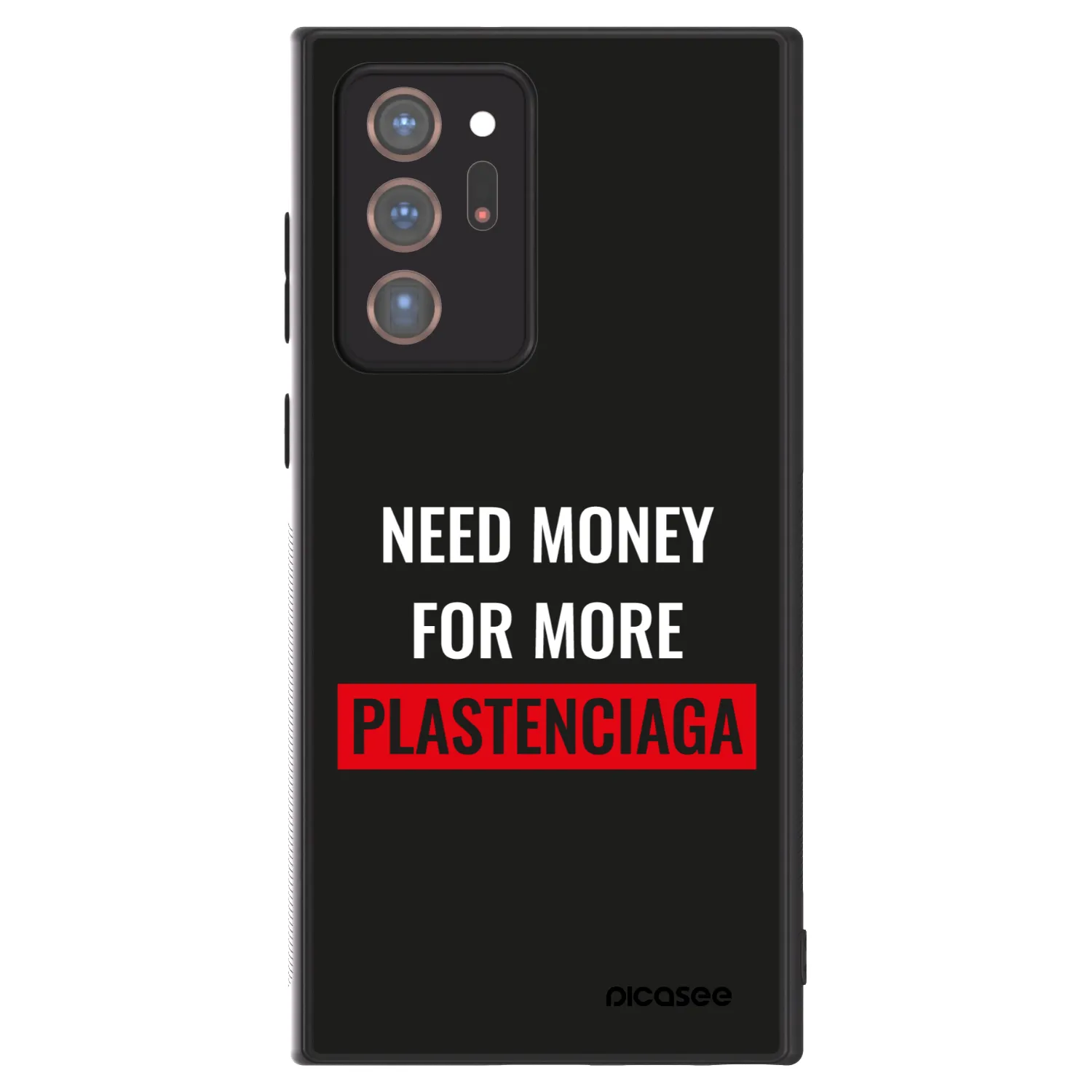 Picasee ULTIMATE CASE für Samsung Galaxy Note 20 Ultra - More PLASTENCIAGA