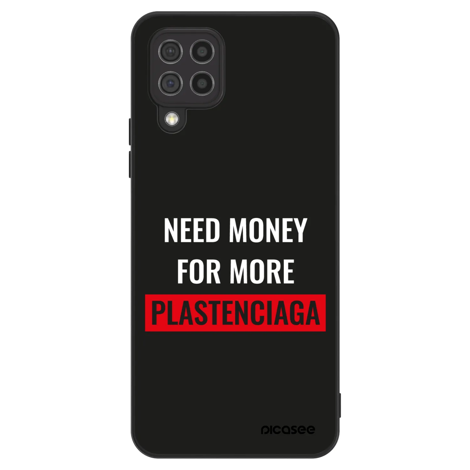 Picasee ULTIMATE CASE für Samsung Galaxy A22 A225F 4G - More PLASTENCIAGA