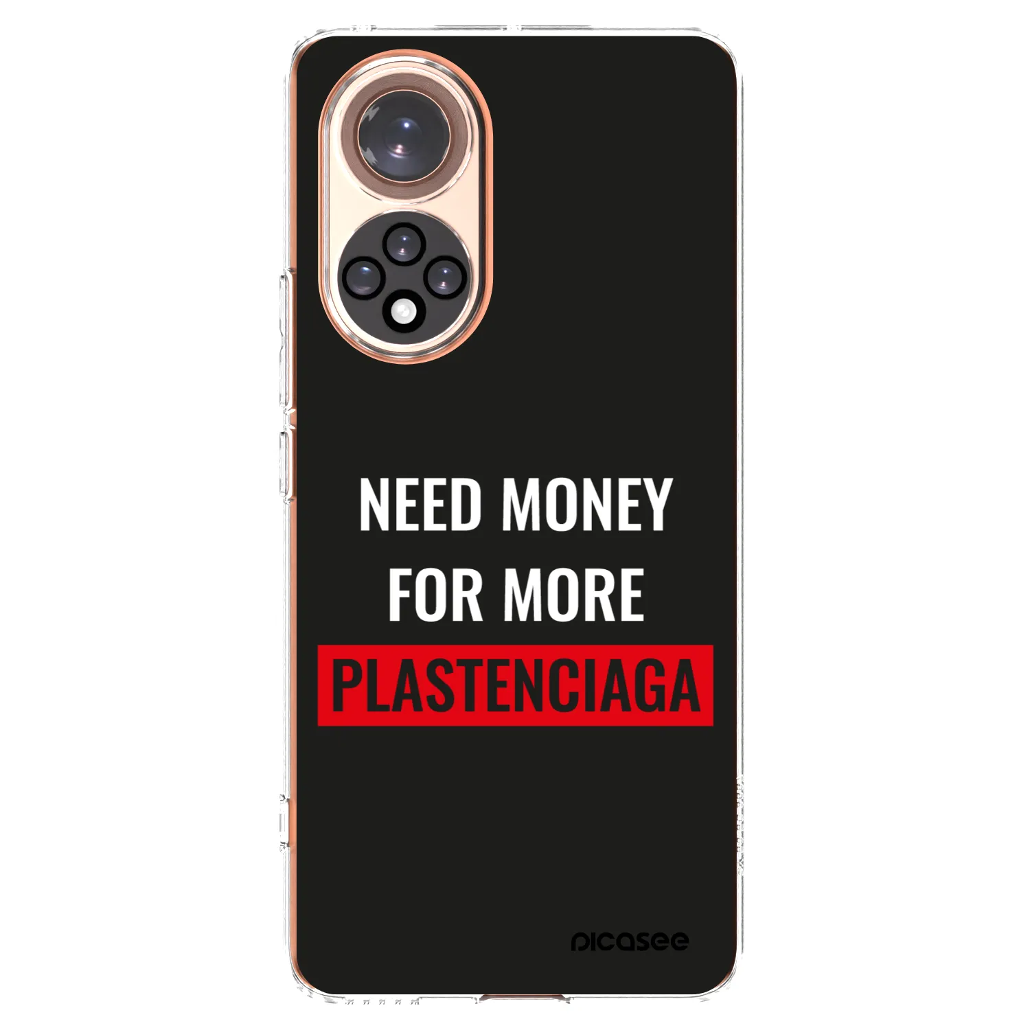 Picasee Honor 50 5G Hülle - Transparentes Silikon - More PLASTENCIAGA