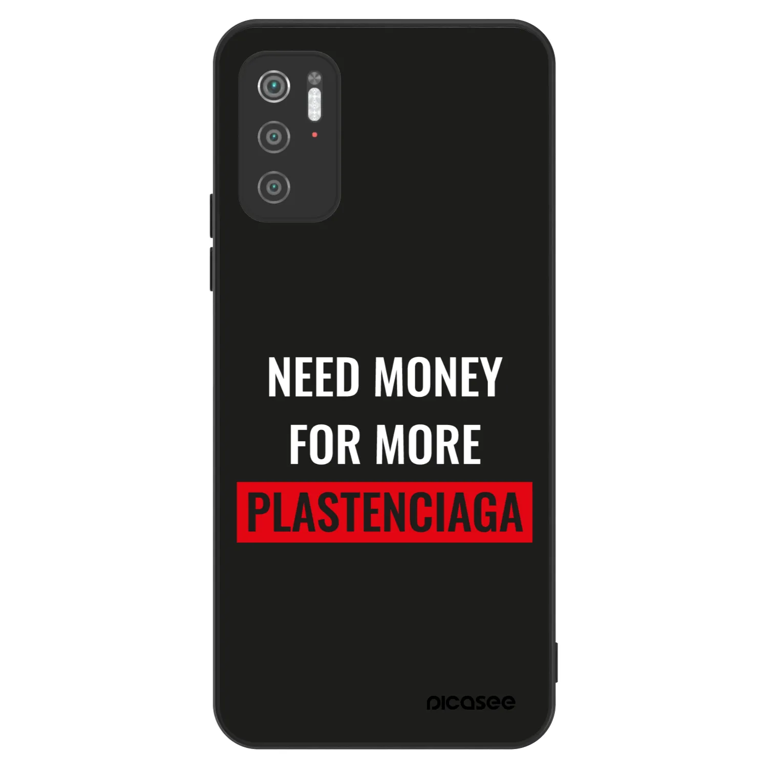 Picasee ULTIMATE CASE für Xiaomi Poco M3 Pro 5G - More PLASTENCIAGA