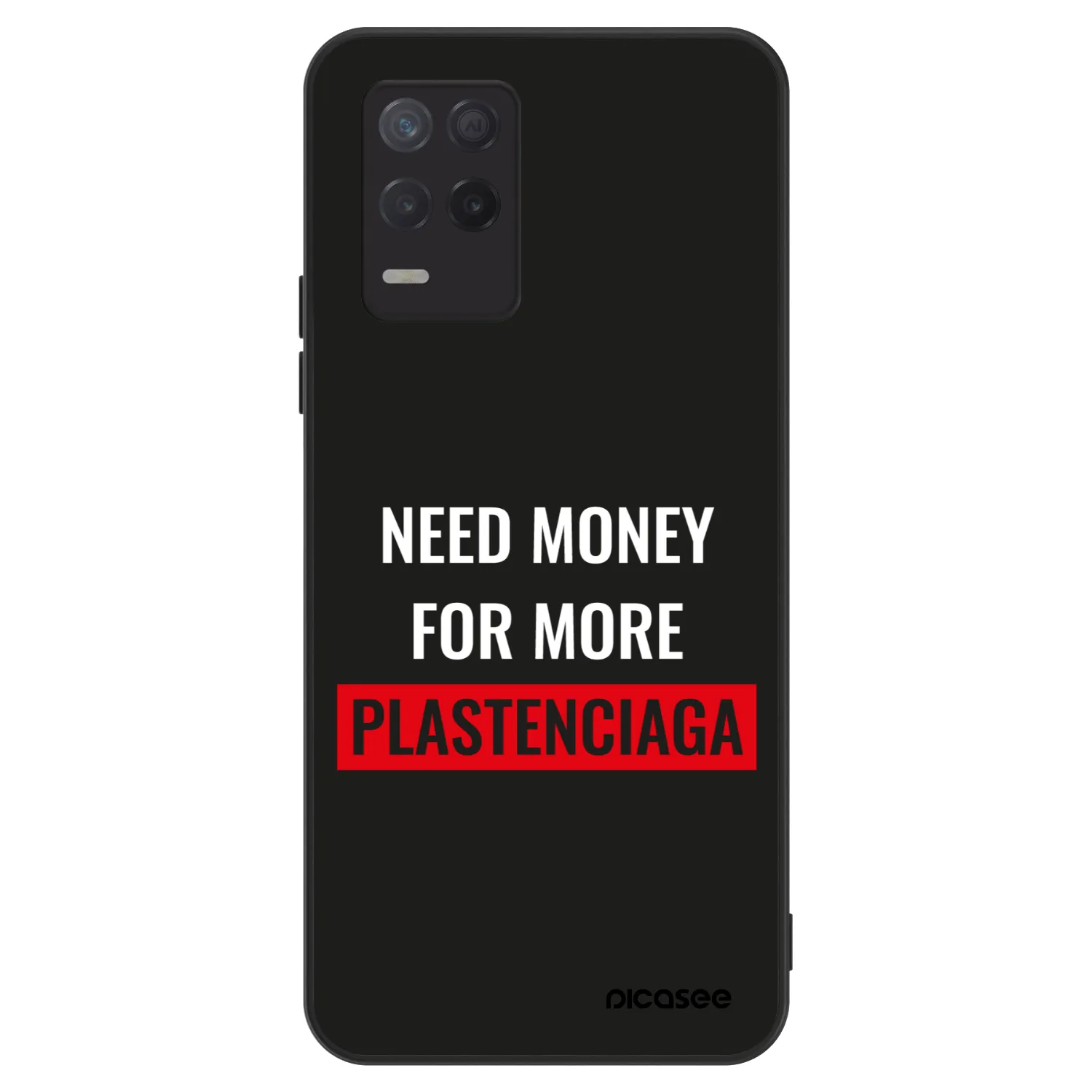Picasee ULTIMATE CASE für Realme 8 5G - More PLASTENCIAGA