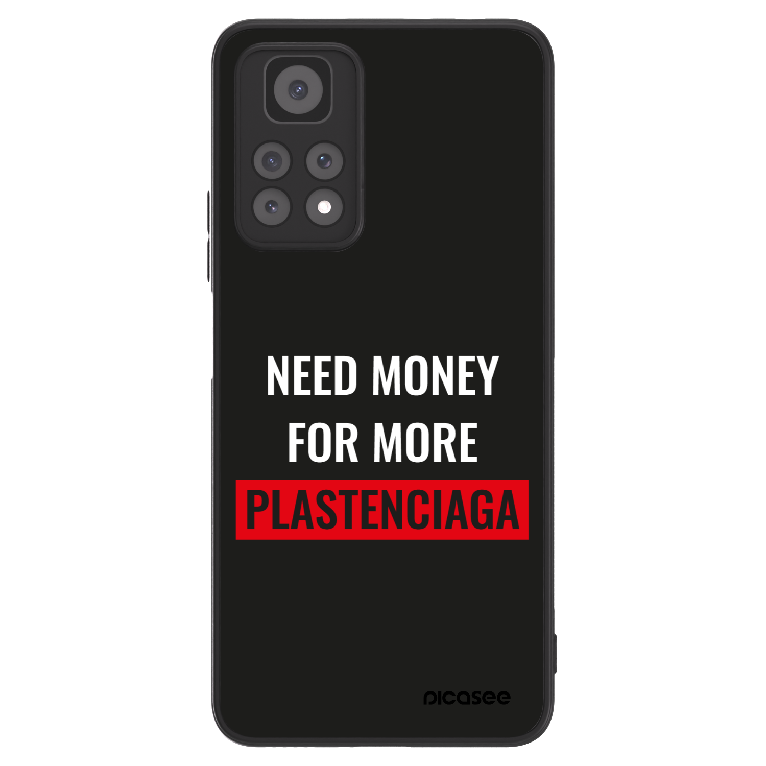 Picasee ULTIMATE CASE für Xiaomi Redmi Note 11 Pro 5G - More PLASTENCIAGA