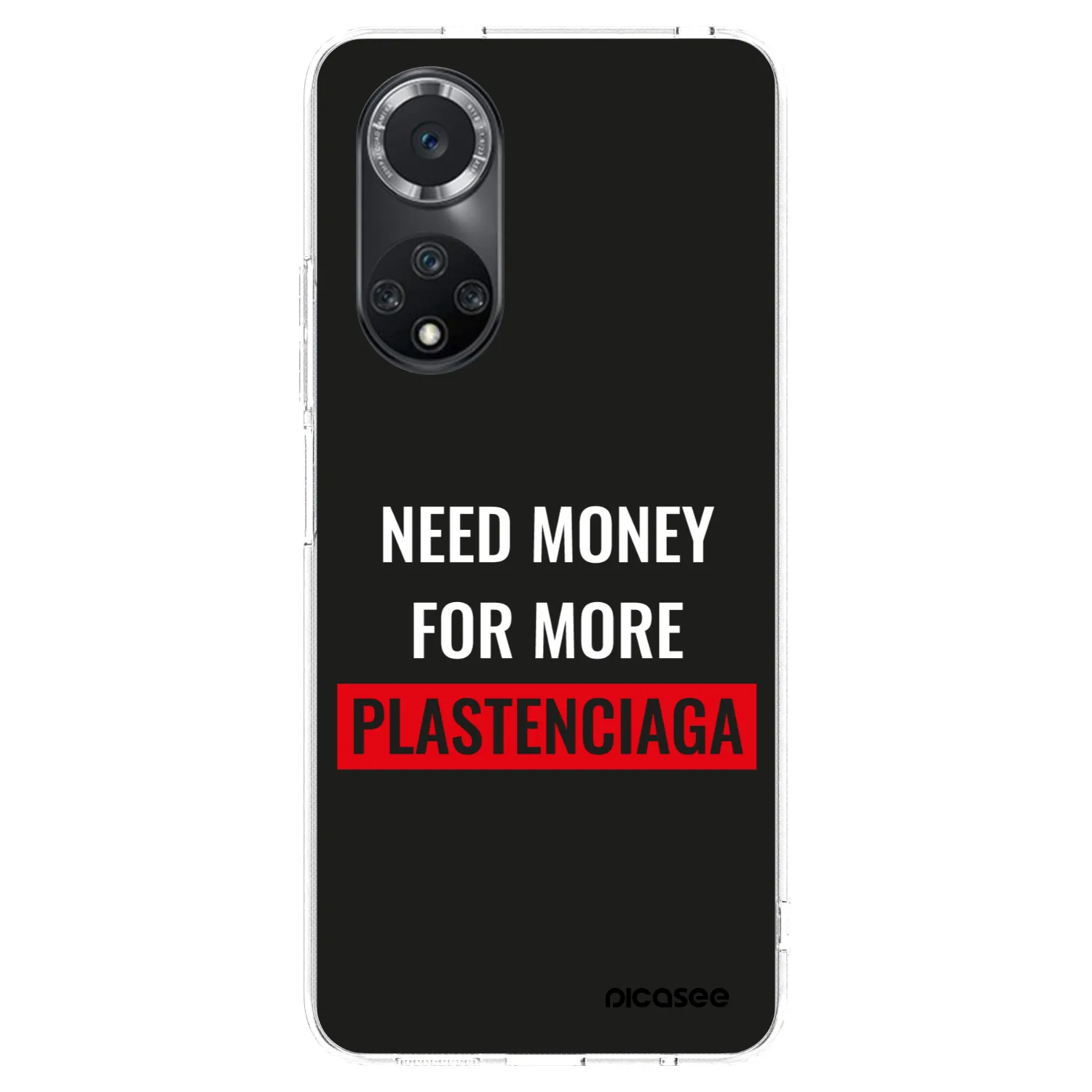 Picasee Huawei Nova 9 SE Hülle - Transparentes Silikon - More PLASTENCIAGA