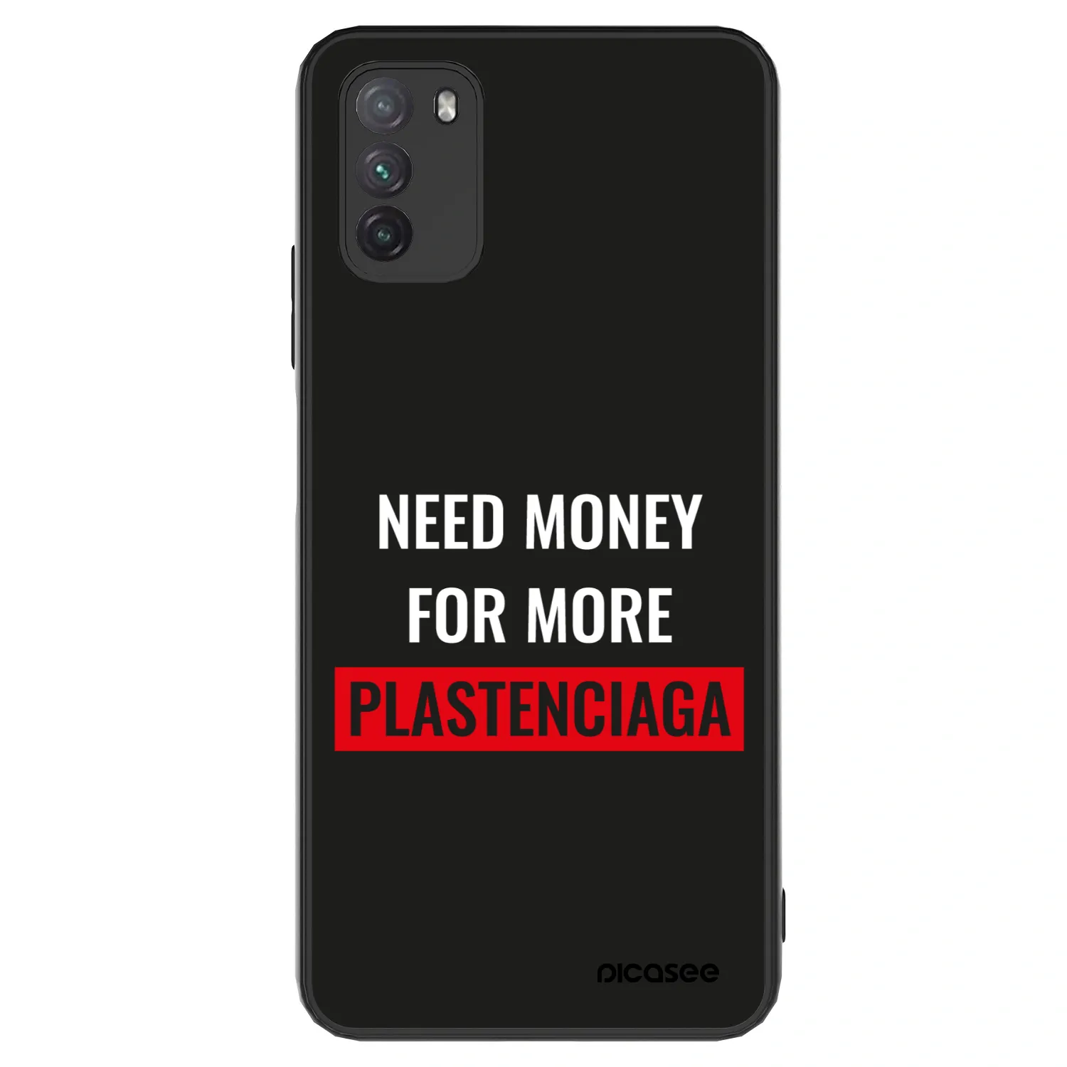 Picasee ULTIMATE CASE für Xiaomi Poco M3 - More PLASTENCIAGA
