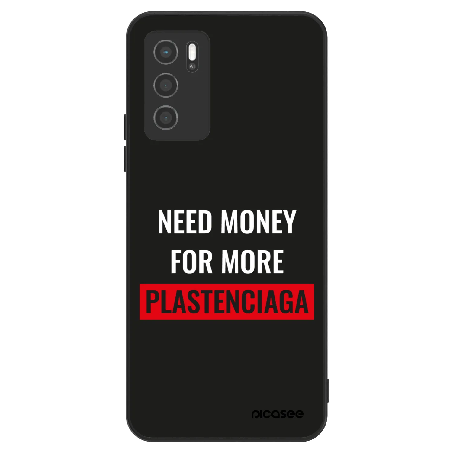 Picasee ULTIMATE CASE für OPPO A16 - More PLASTENCIAGA