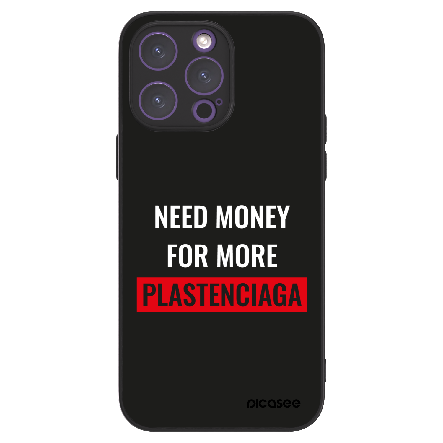 Picasee ULTIMATE CASE für Apple iPhone 14 Pro Max - More PLASTENCIAGA