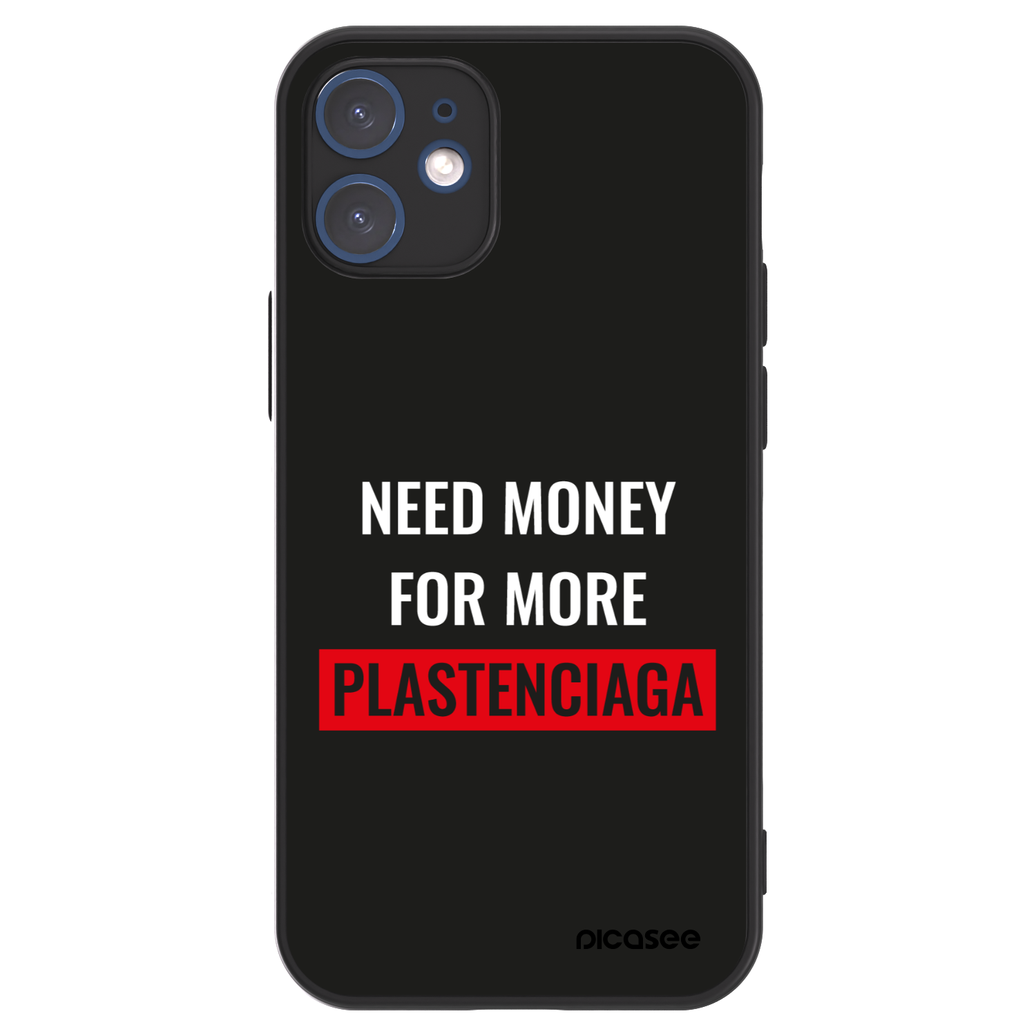 Picasee ULTIMATE CASE MagSafe für Apple iPhone 12 mini - More PLASTENCIAGA