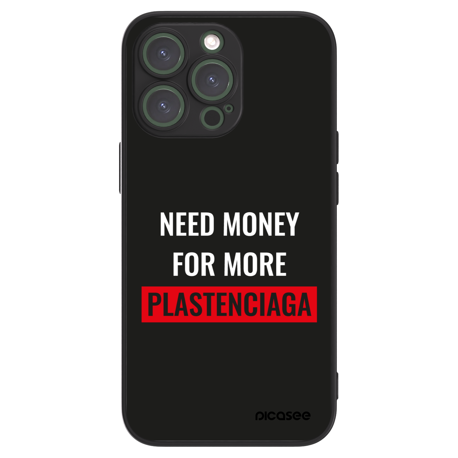 Picasee ULTIMATE CASE MagSafe für Apple iPhone 13 Pro - More PLASTENCIAGA