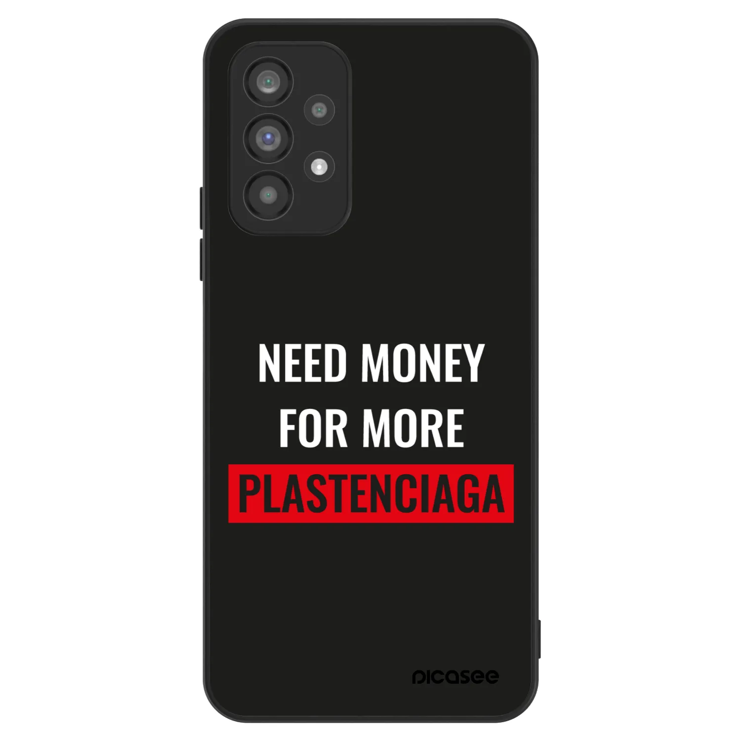 Picasee ULTIMATE CASE für Samsung Galaxy A73 5G - More PLASTENCIAGA
